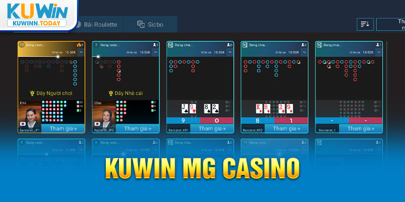 Kuwin MG Casino - Sòng bài chất lượng hàng đầu Châu Á