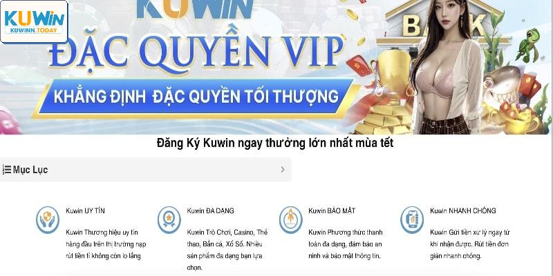 Khẳng định uy tín thương hiệu tại trang chủ